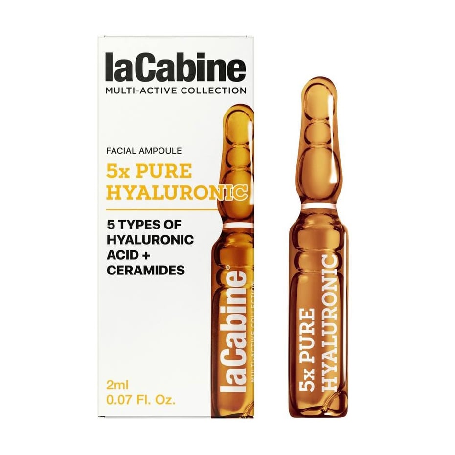 Гіалуронова ампула для обличчя La Cabine 5x Pure Hyaluronic Ampoules, 2 мл