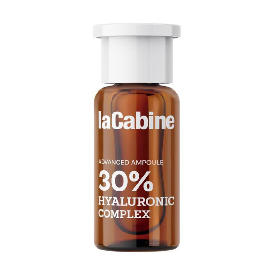 Висококонцентрована зволожувальна ампула для обличчя La Cabine 30% Hyaluronic Complex Advanced Ampoule з гіалуроновою кислотою та вітаміном С, 2 мл
